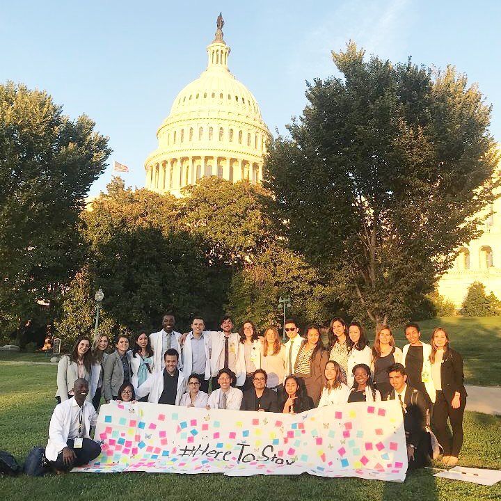 UCSF students in DC